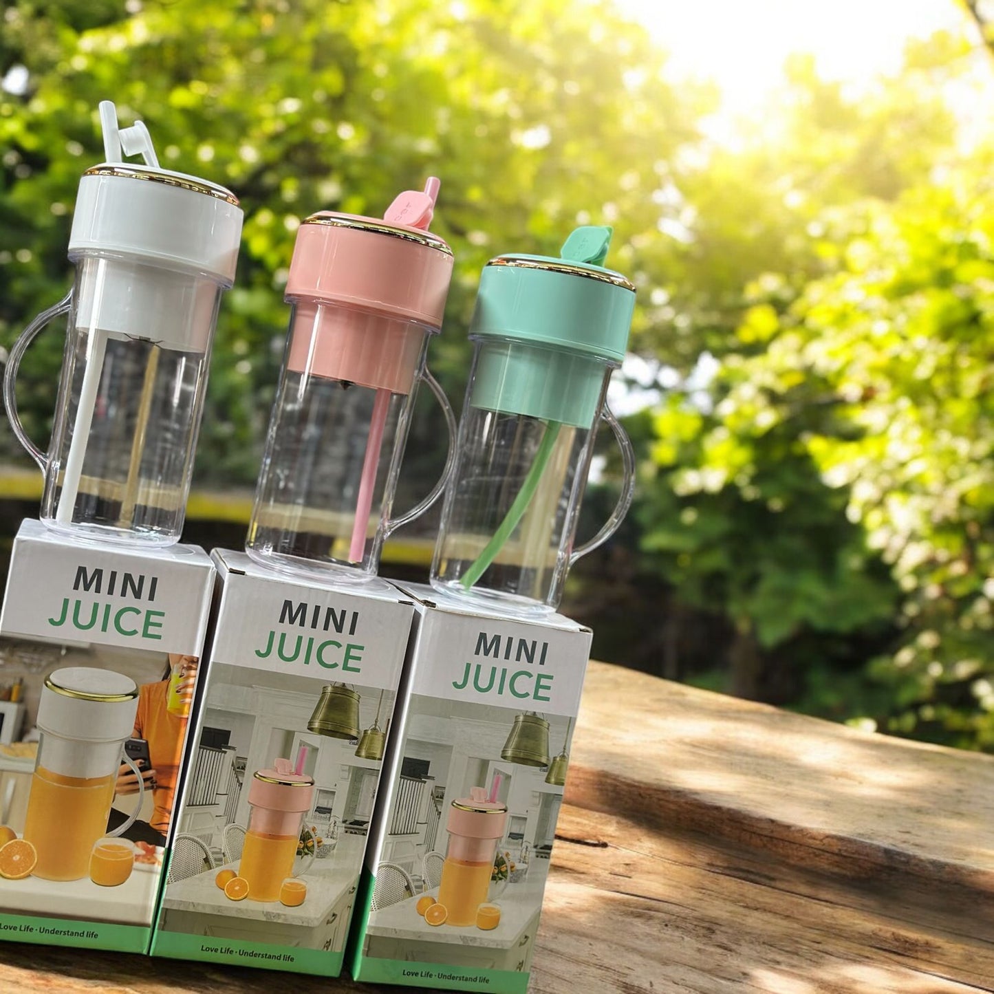 MINI LICUADORA PORTÁTIL VASO