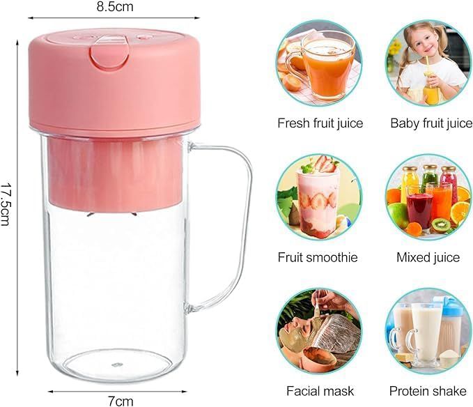 MINI LICUADORA PORTÁTIL VASO