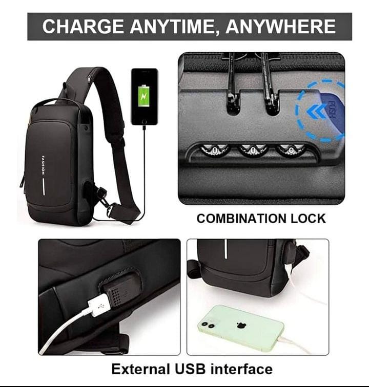 Morral antirrobo - ideal para personas auténticas.
