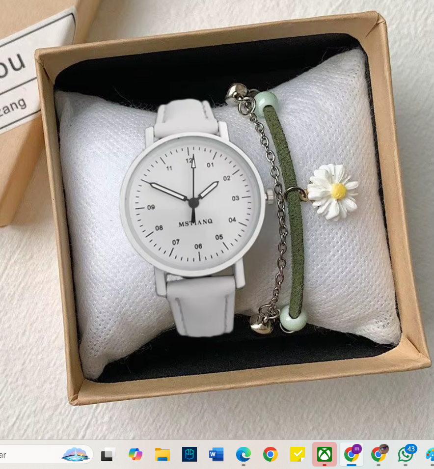 RELOJ MUJER con Correa un toque juvenil y encantador