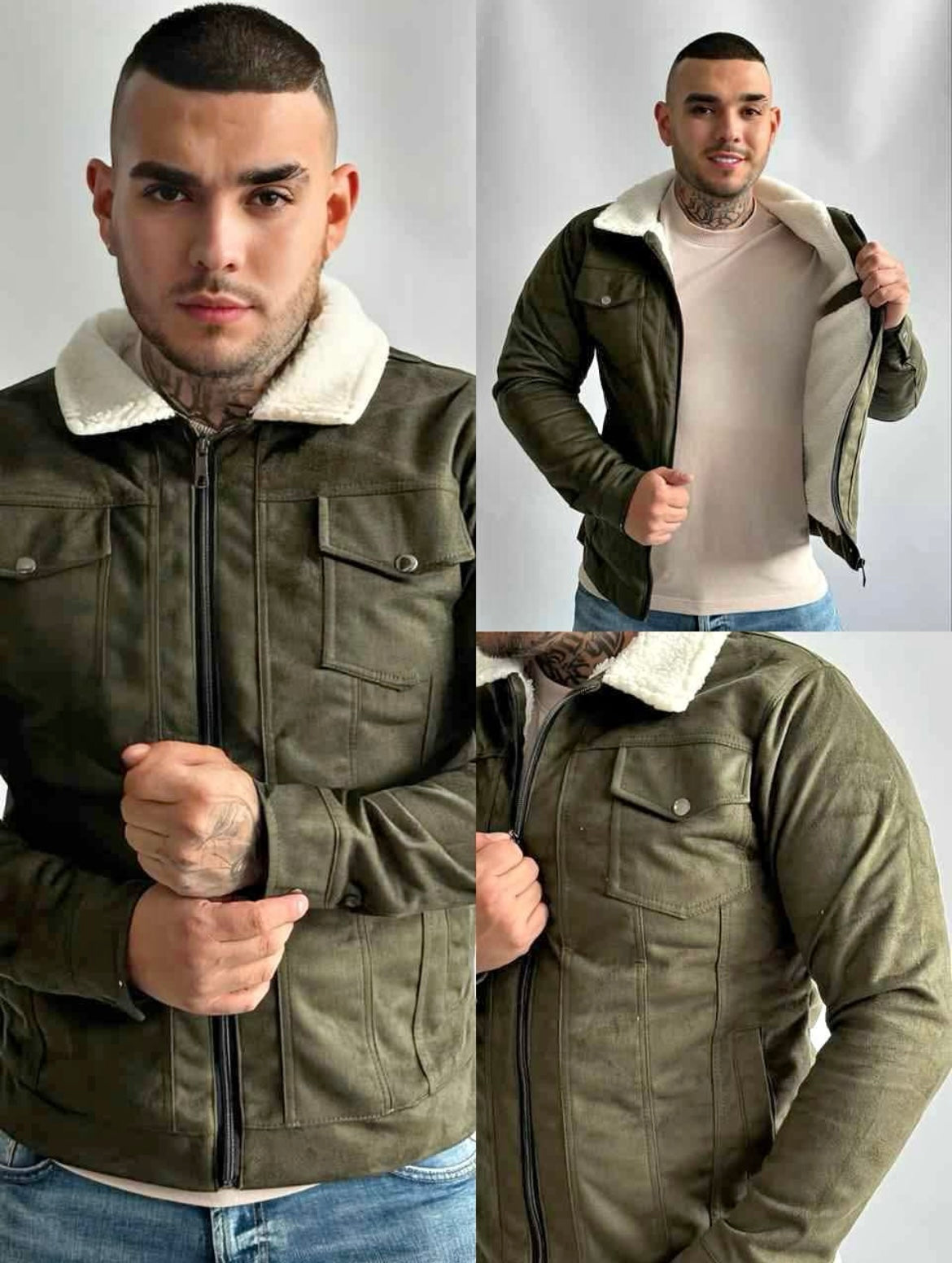 Chaqueta tipo Levis para hombre