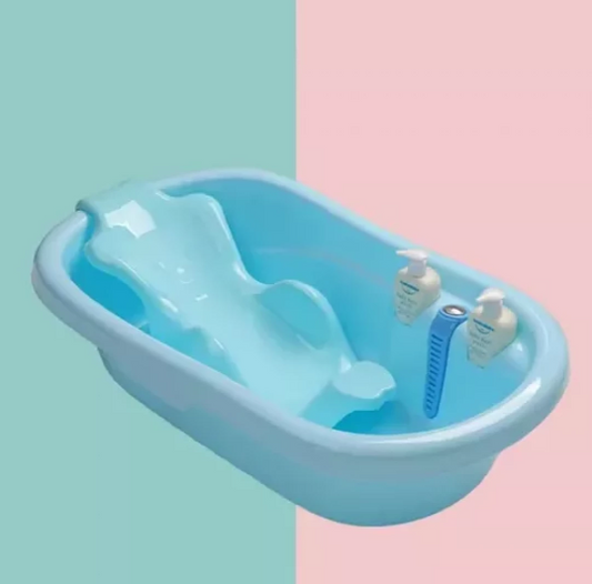 Bañera Tina Para Bebe Con Soporte Antide
