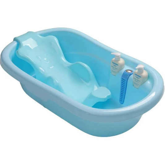 Bañera Tina Para Bebe Con Soporte Antide