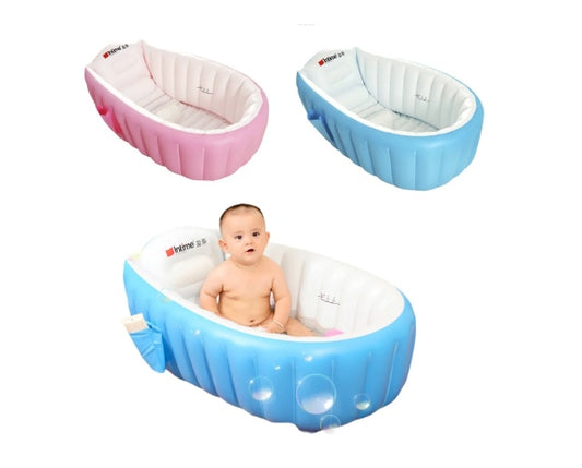 Piscina Bañera Tina Inflable Para Bebes